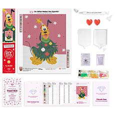 "As Is" Diamond Art Club Pluto Christms Tree Diamnd Painting Cnvas Kit