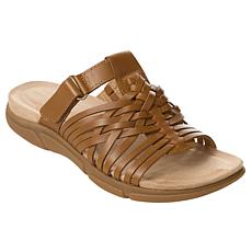 "As Is" easy spirit Mindi Woven Leather Sandal