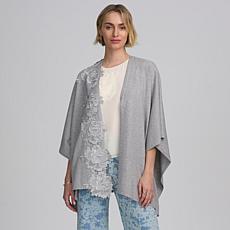 "As Is" Elle Get the Look Lace Applique Sweater