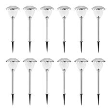 "As Is" Eveready Solar Pathway Lights - 12-pack