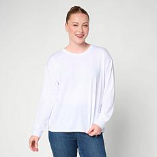 "As Is" G by Giuliana Cotton Jersey Top