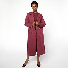 "As Is" G by Giuliana G5 Denim Trench Coat