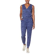 "As Is" G by Giuliana LounGy SoSoft Knit Jogger Jumpsuit