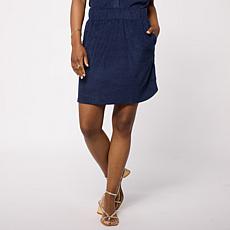 "As Is" G by Giuliana Paradise Sun Terry Knit Skirt