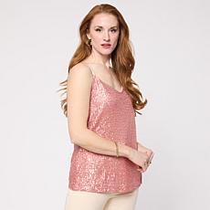 "As Is" G by Giuliana Sequin Camisole