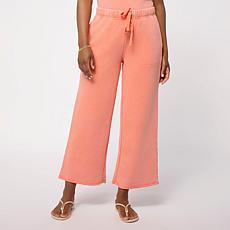"As Is" GBG Sun Kissed Terry Cropped Pant