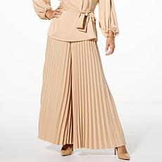 "As Is" GREY by Jhoan Sebastian Grey Pleated Satin Pant
