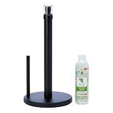 "As Is" Happy Place Standing Towel Roll Holder with Spray Pump