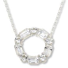 "As Is" Herkimer Mines "Diamond" Quartz  Endless Circle 18" Necklace