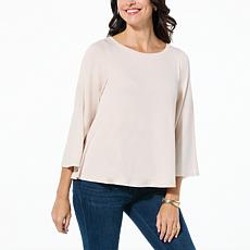"As Is" HUE Bell-Sleeve Top