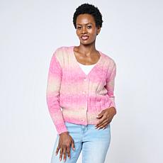 "As Is" HUE Ombré Cardigan