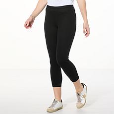 "As Is" HUE Stretch Denim Capri Legging