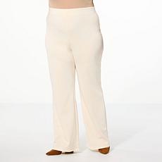 "As Is" IMAN Global Chic Ponte Knit Bootcut Pant