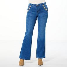 "As Is" IMAN Global Chic Sailor Jean