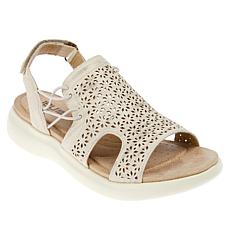 "As Is" JBU by Jambu Francis Shimmer Wedge Sandal 