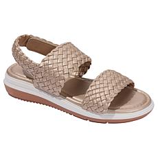 "As Is" JBU Leila Braided Wedge Sandal