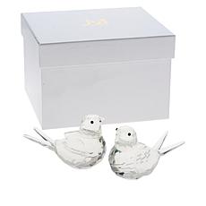 "As Is" JM by Julien Macdonald Set of 2 Crystal Birds 