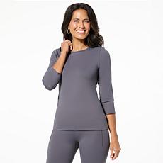 "As Is" Joy Collection Luxe Performance Ultra Smooth Crew Neck Top