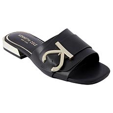 "As Is" Kenneth Cole New York Irene Leather Slip-On Sandal