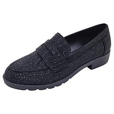 "As Is" Kenneth Cole Reaction Fern Jeweled Penny Loafer