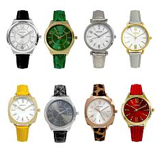 "As Is" Kessaris Set of 8 Strap Watches