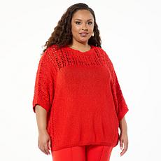 "As Is" LB70 by Lloyd Boston Excursion Open Stitch Top