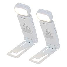 "As Is" Living Glow Rechargeable Book Light  - 2-pack