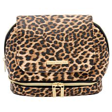 "As Is" Marcy McKenna Makeup and Jewelry Duo Travel Organizer
