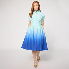 "As Is" Mark & James by Badgley Mischka Bat Wing Shirt Dress