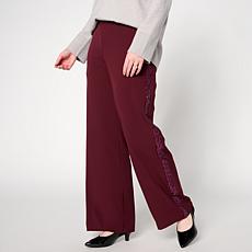 "As Is" Mark & James by Badgley Mischka Peyton Sequin Side Stripe Pant