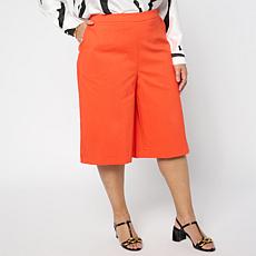 "As Is" Megan Renee Cotton Twill Culotte