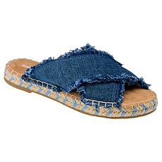 "As Is" Minnetonka® Pepper X-Band Espadrille Slide Sandal