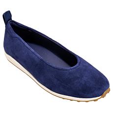 "As Is" Naturalizer Carla Leather Slip-On Sport Ballet Flat