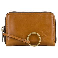 "As Is" Patricia Nash Abri Leather Zip-Around Wallet