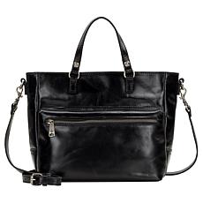 "As Is" Patricia Nash Maeva Leather Crossbody Handbag