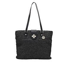 "As Is" Patricia Nash Manarola Straw Tote