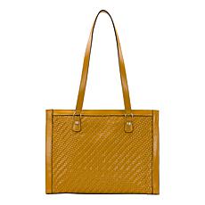"As Is" Patricia Nash Merena Woven Satchel