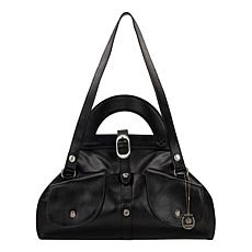 "As Is" Patricia Nash Milania Convertible Leather Satchel