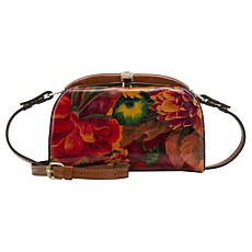 "As Is" Patricia Nash Pilzone Leather Frame Crossbody Bag
