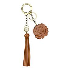 "As Is" Patricia Nash Rose Tassel Hang Off