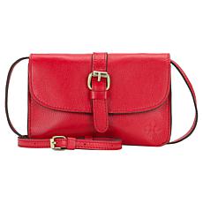 "As Is" Patricia Nash Torri 100% Leather Crossbody Bag
