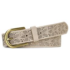 "As Is" Patricia Nash Vezere Leather Belt