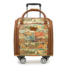 "As Is" Patricia Nash Vitalia Spinner Wheel Underseater Travel Bag