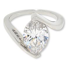 "As Is" Radiance by Absolute™ 7.02ct Marquise Solitaire Bypass Ring
