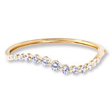 "As Is" Radiance by Absolute™ Curve-Design Bangle Bracelet