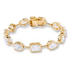 "As Is" Radiance by Absolute™ Mixed Cut Bezel-Set Tennis Bracelet