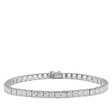 "As Is" Radiance by Absolute™ Simulated Diamond Princess Cut Bracelet