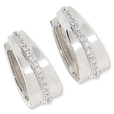 "As Is" Radiance by Absolute™ x Katharine McPhee Tapered Hoop Earrings