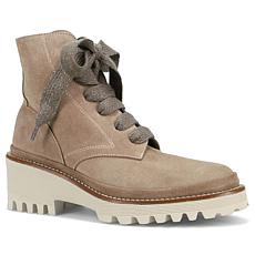 "As Is" Ron White Eris Ultralight Suede Lace-Up Ankle Boot