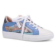 "As Is" Ron White Oriana Artisan Leather Sneaker